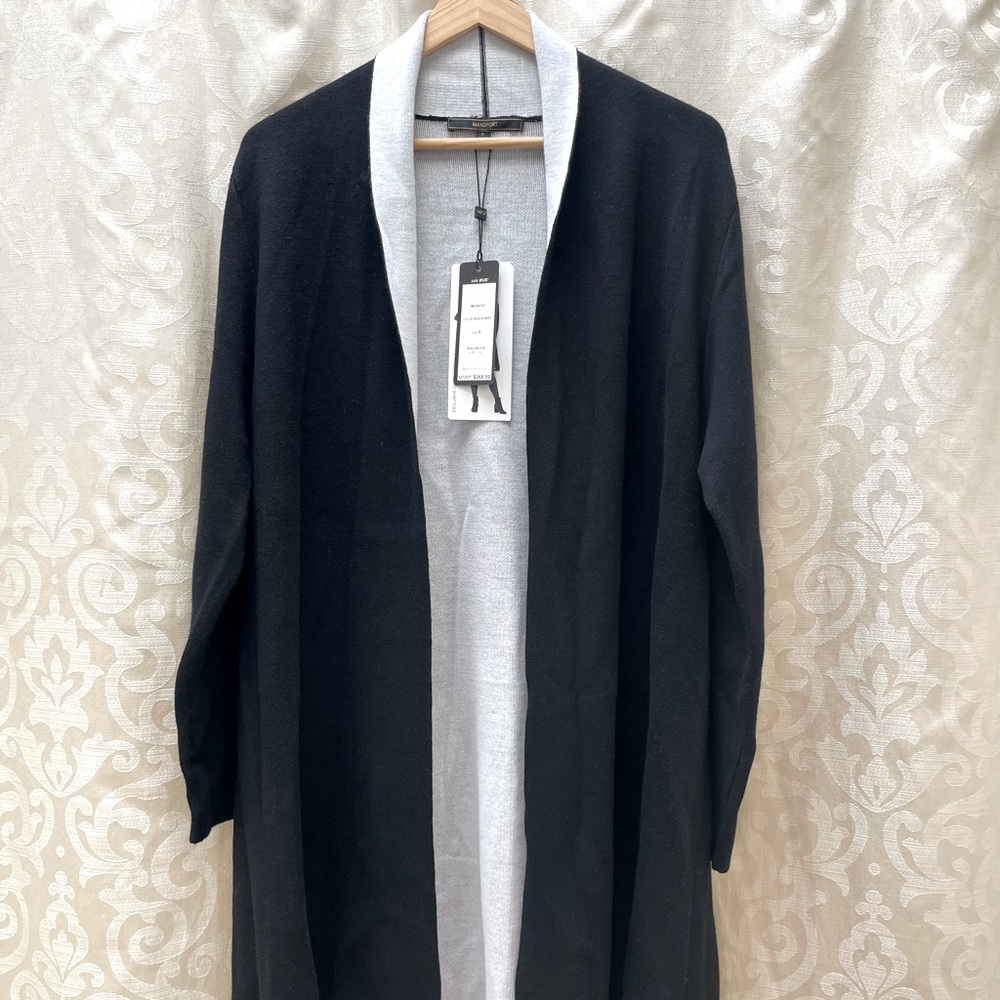 MaxSport Long Sleeve 2 Tone Cardigan